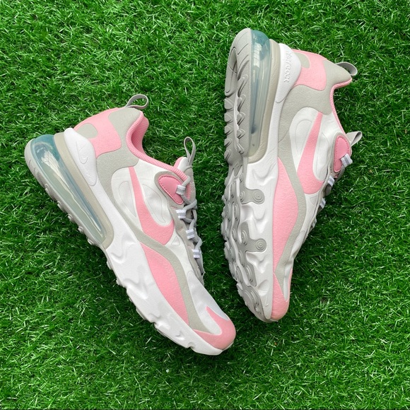 Nike Air Max 270 React White / Pink - Picture 3 of 7